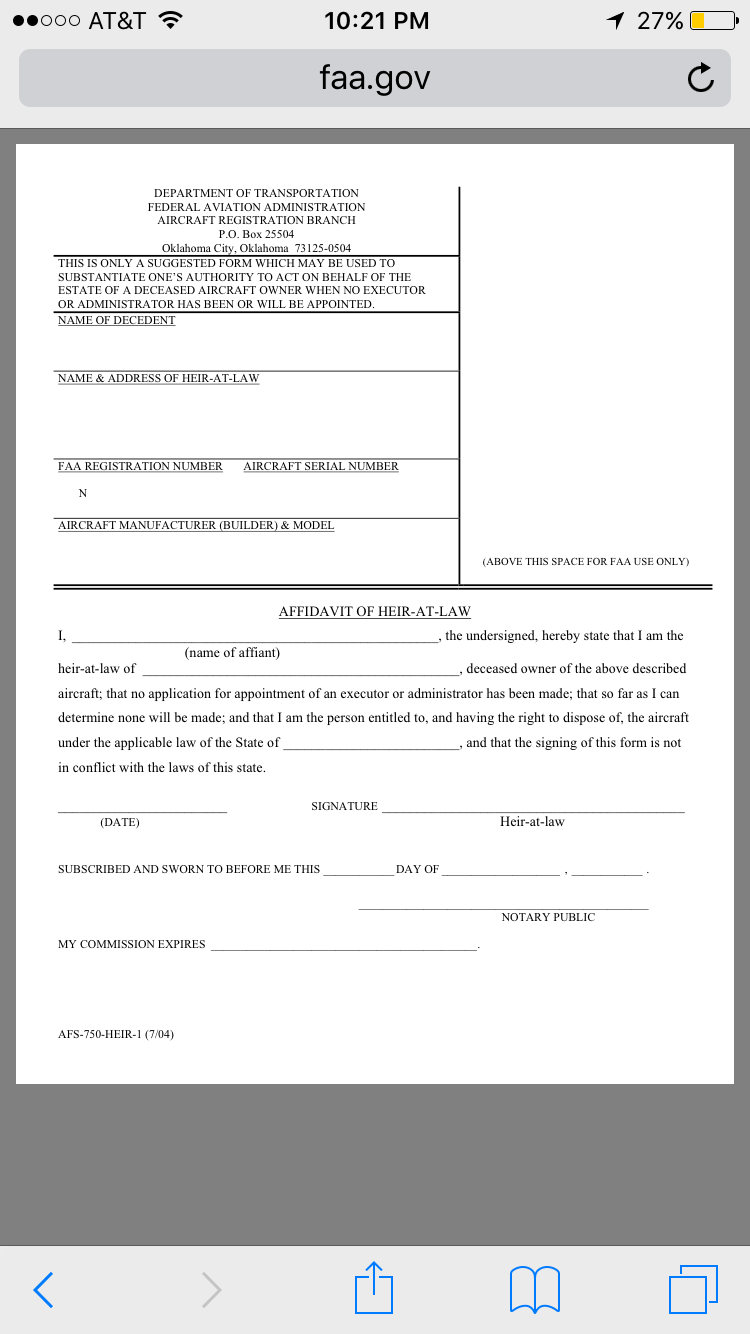 Kit bill of sale for registration question Avidfoxflyers General Hangar AvidFoxFlyers Forums